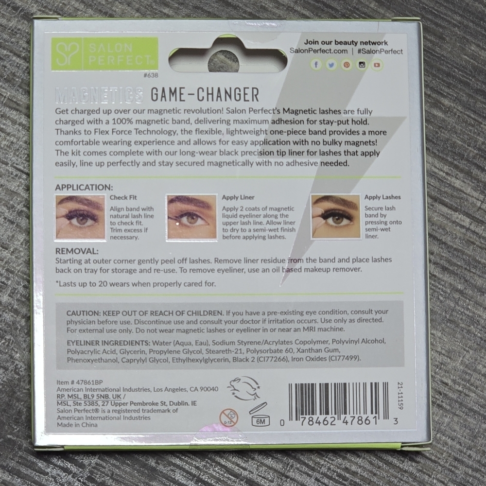 4 Pair Lot - Magnetics Fully Charged Eye Lashes Salon Perfrect - Picture 3 of 3